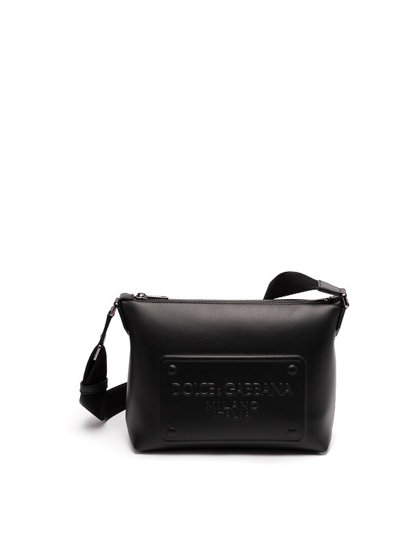 DOLCE & GABBANA: クロスボディバッグ - クロスボディバッグ - 黒