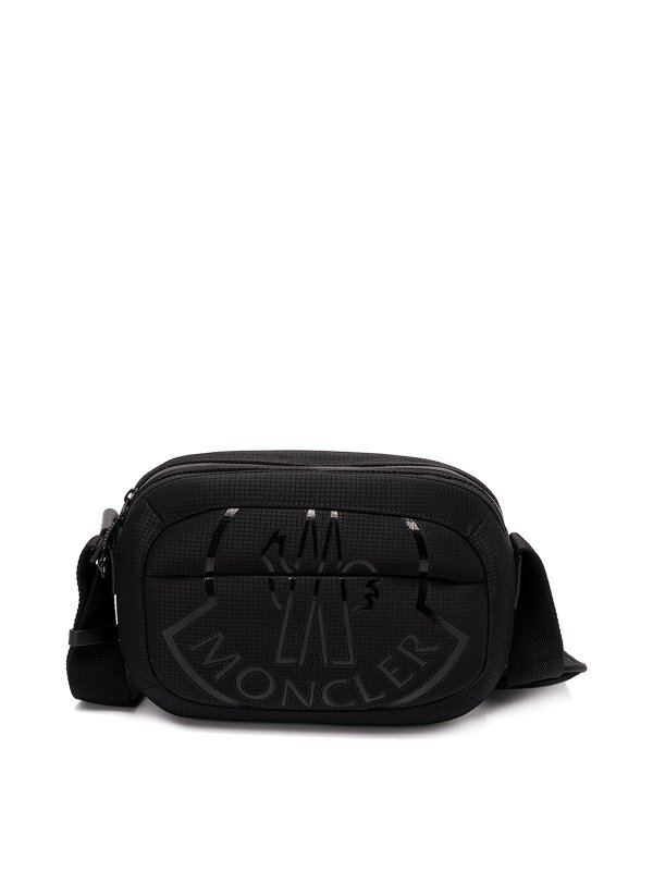 MONCLER: クロスボディバッグ - クロスボディバッグ - 黒