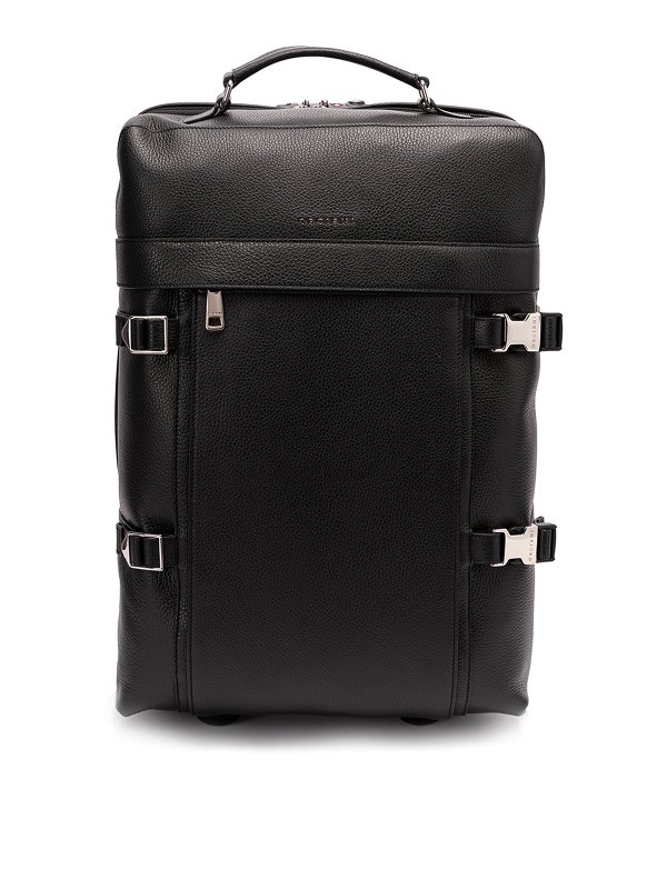 ORCIANI: Luggage & Travel bags - `micron` leather trolley