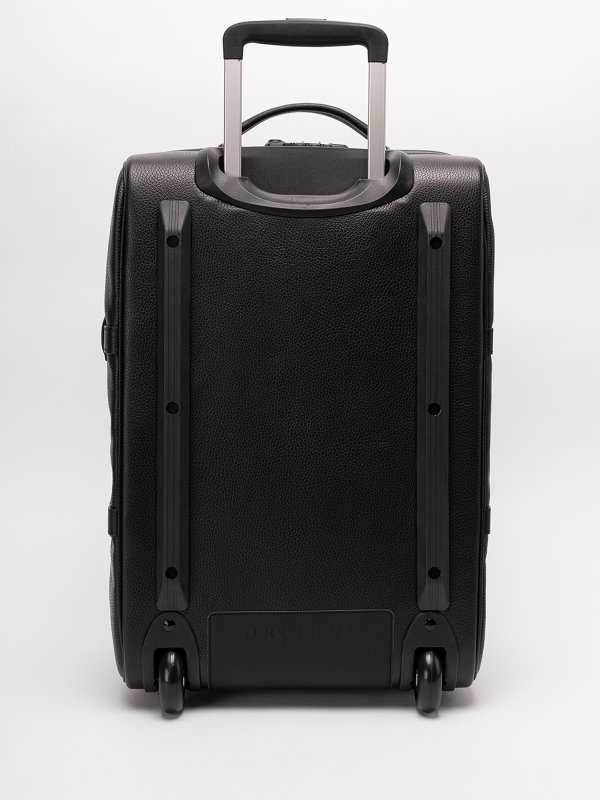 ORCIANI: Luggage & Travel bags online - `micron` leather trolley