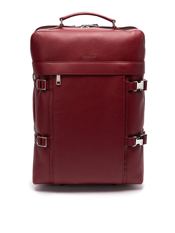 ORCIANI: Luggage & Travel bags - `micron` leather trolley