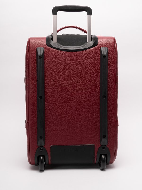 ORCIANI: Luggage & Travel bags online - `micron` leather trolley