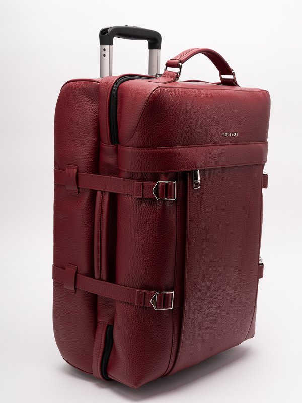 The Best Shops ORCIANI: Luggage & Travel bags - `micron` leather trolley