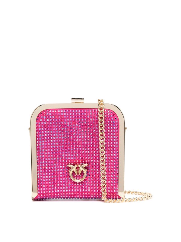 Cross body bags Pinko Box clutch bag 101514A159VIBU