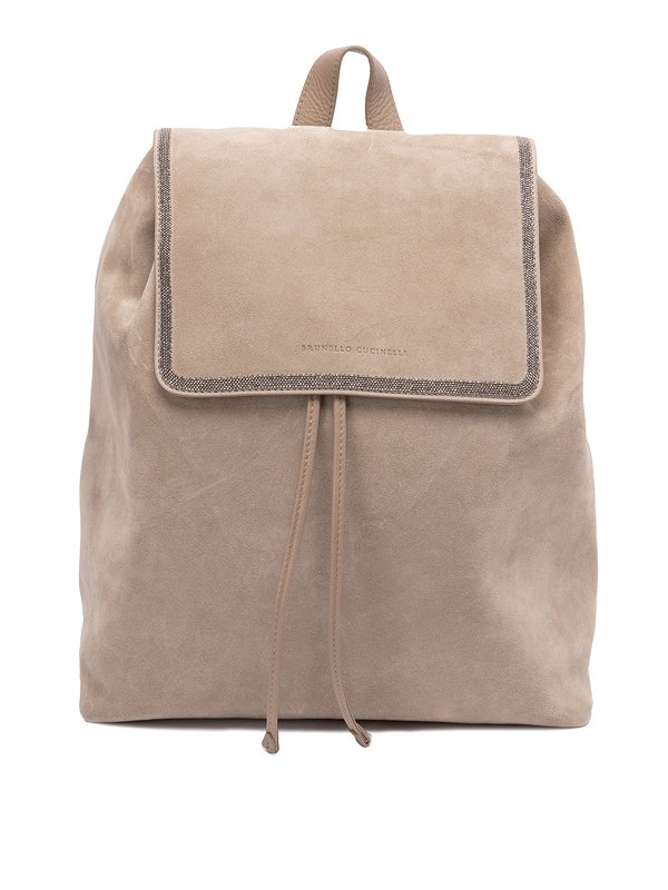 BRUNELLO CUCINELLI: backpacks - Leather backpack
