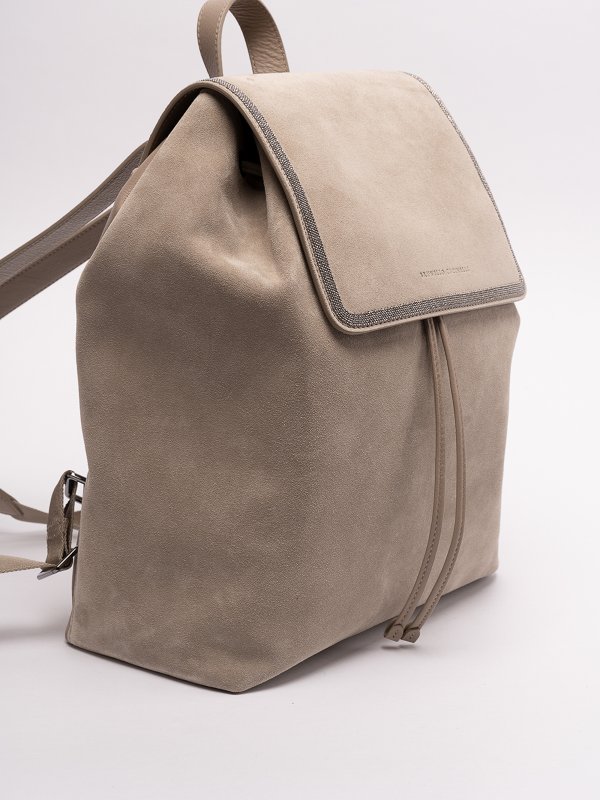 The Best Shops BRUNELLO CUCINELLI: backpacks - Leather backpack