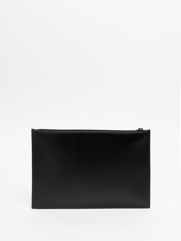 ALEXANDER MCQUEEN: custodie e cover online - Pochette piatta con zip `mcqueen graffiti`