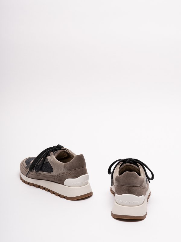 The Best Shops BRUNELLO CUCINELLI: trainers - Leather sneakers