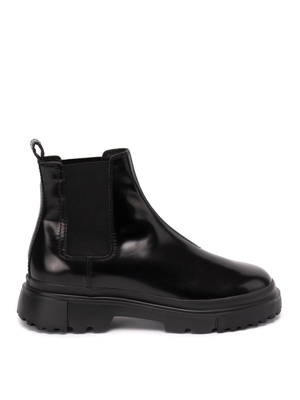 HOGAN: boots - `h629` leather boots