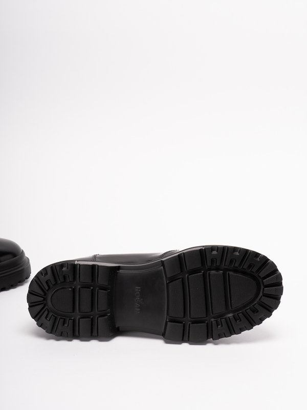 `h629` leather boots shop online: HOGAN