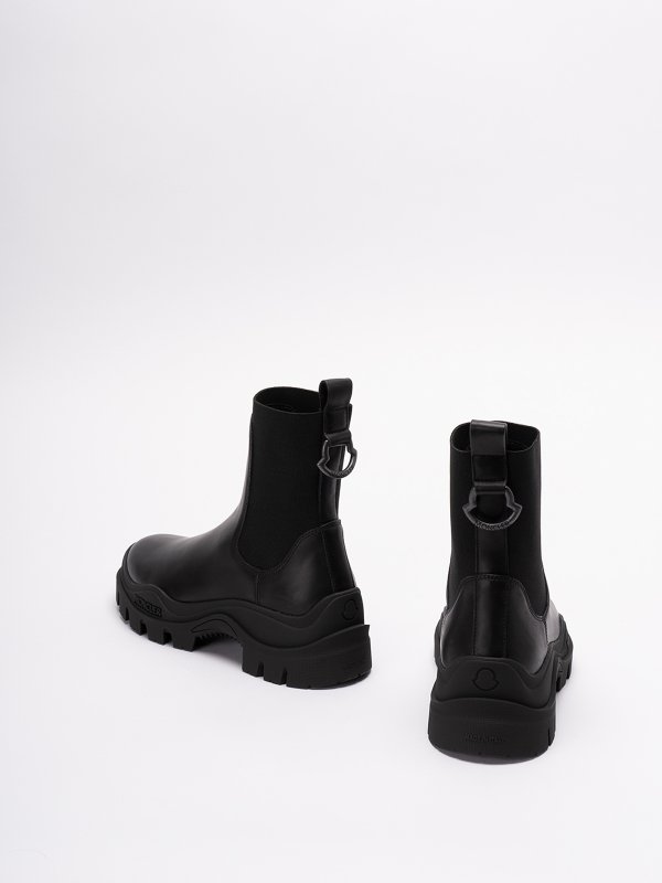 The Best Shops MONCLER: boots - `larue` leather chelsea boots