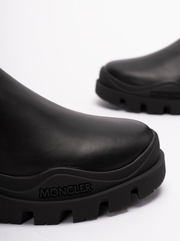 MONCLER buy online `larue` leather chelsea boots