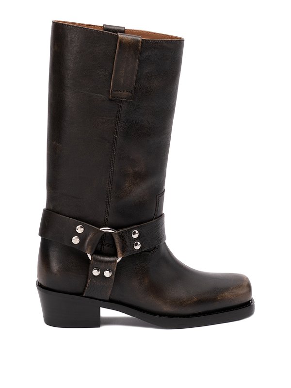 Paris Texas: boots - `roxy` leather boots