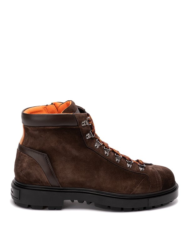 SANTONI: boots - `farah` mountain boots