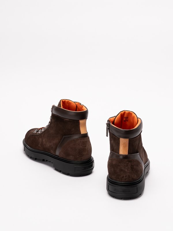 The Best Shops SANTONI: boots - `farah` mountain boots