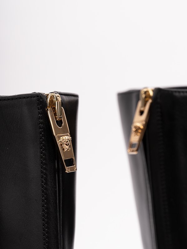 The Best Shops VERSACE: Bottes - Noir