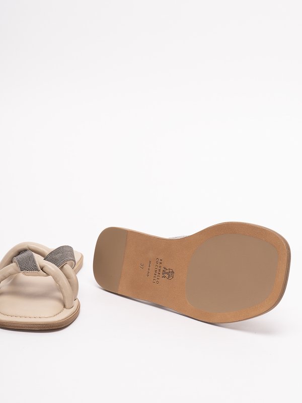 Sandals shop online: BRUNELLO CUCINELLI