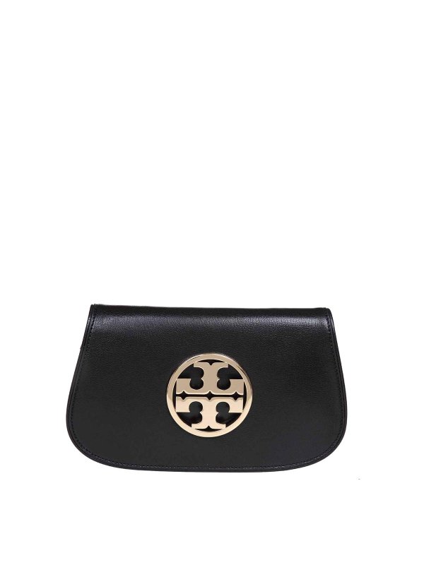 TORY BURCH: クラッチバッグ - クラッチバッグ - 黒