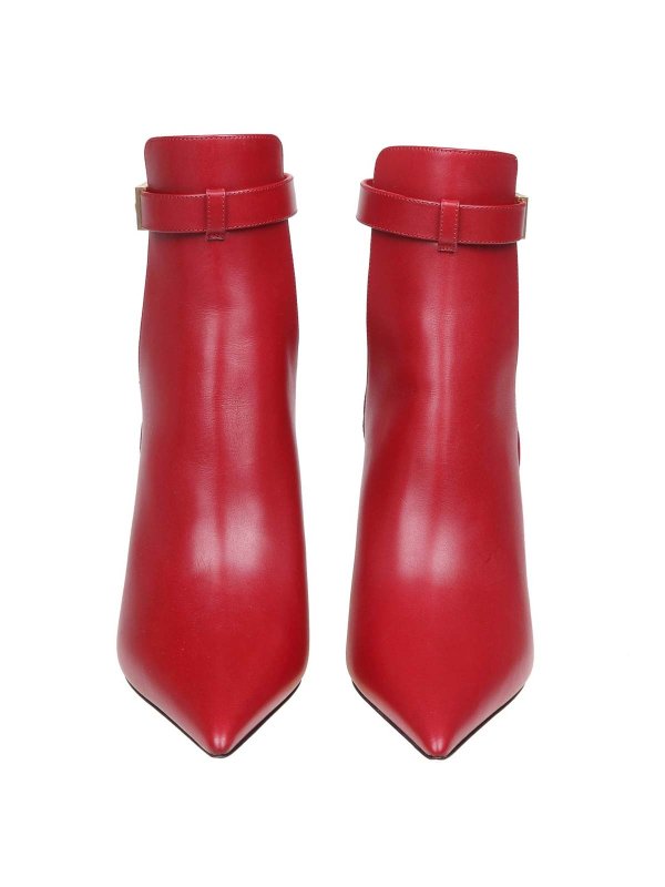 The Best Shops JIMMY CHOO: boots - Jimmy choo boot in ab 85 in burgundy leather