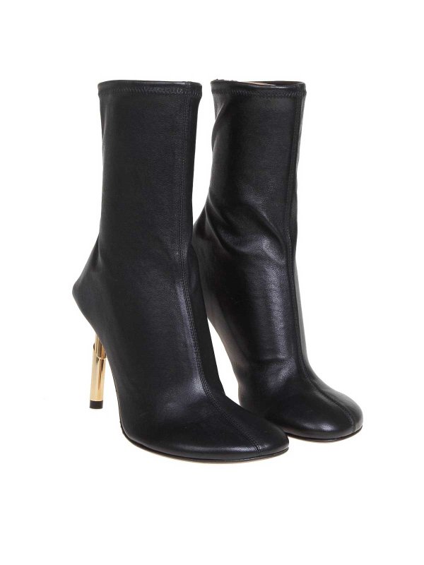 LANVIN: boots online - Lanvin boots in black leather
