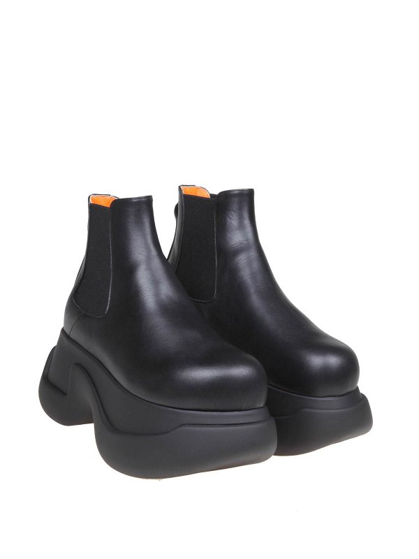 Marni: ブーティー online - アンクルブーツ - 黒