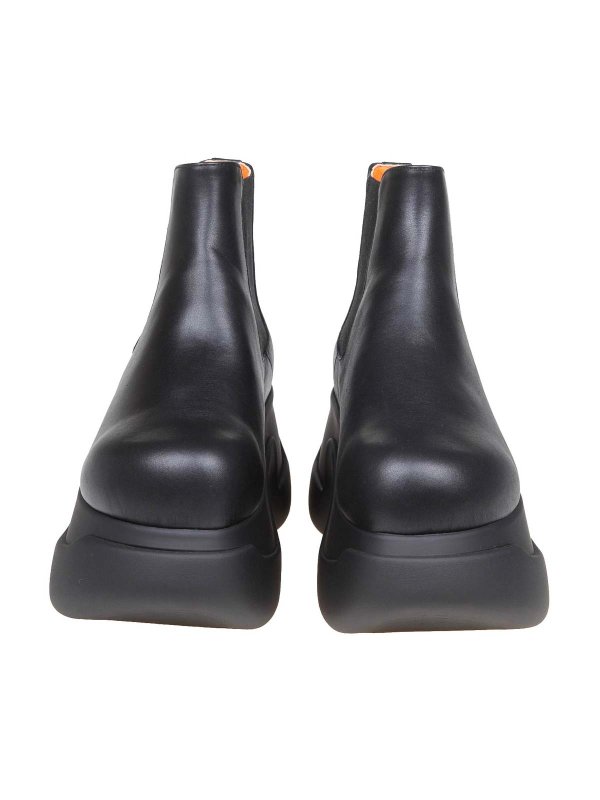 The Best Shops Marni: ブーティー - アンクルブーツ - 黒