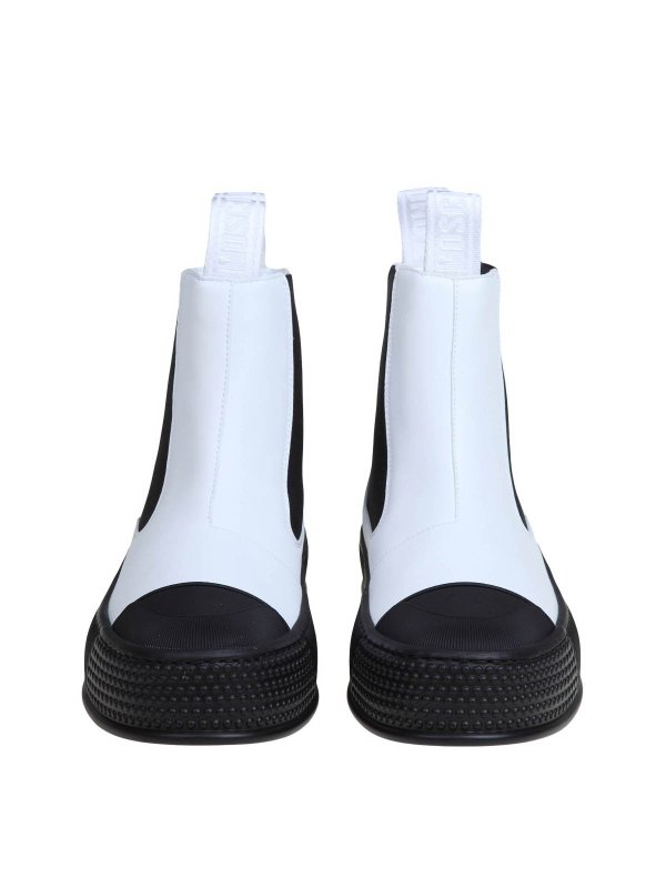 MOSCHINO: Bottines online - Bottines - Blanc