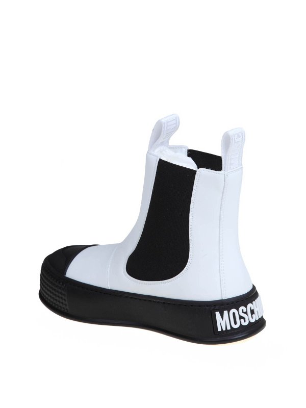The Best Shops MOSCHINO: Bottines - Bottines - Blanc