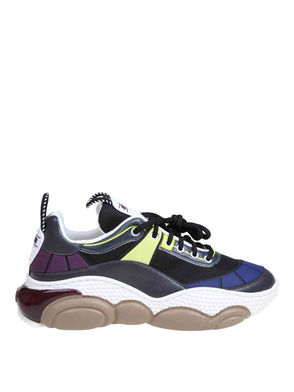 MOSCHINO: Chaussures de sport - Baskets - Noir