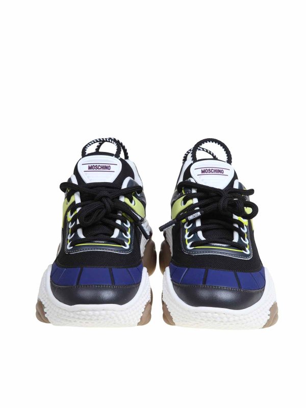 MOSCHINO: Chaussures de sport online - Baskets - Noir