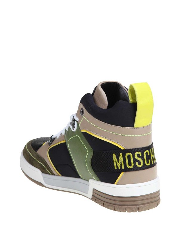 The Best Shops MOSCHINO: Chaussures de sport - Baskets - Vert
