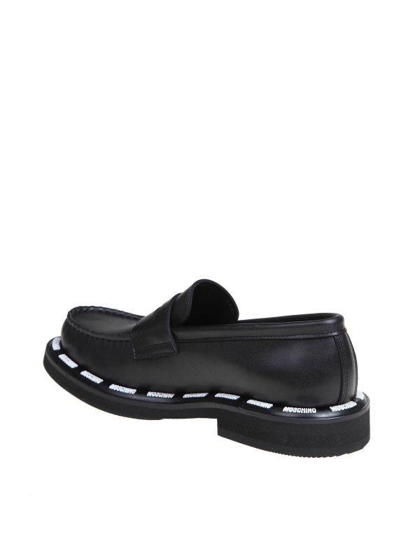 The Best Shops MOSCHINO: Mocassins & Chaussures bateau - Mocassins - Noir