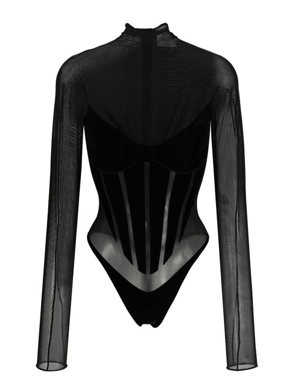 MONCLER: Tops & Tank tops - Flock shaping body