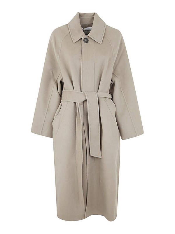 AMI PARIS: Manteaux courts - Manteau Court - Gris