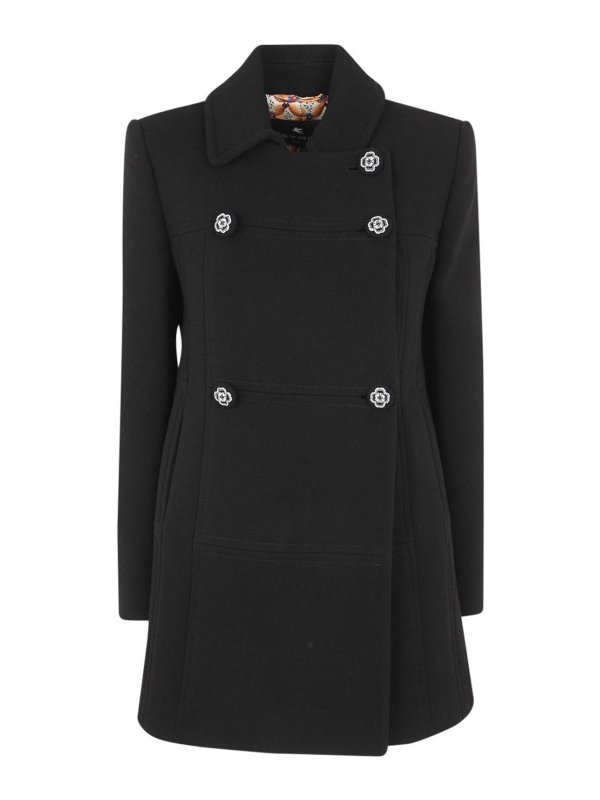 ETRO: ブレザー - ブレザー - 黒