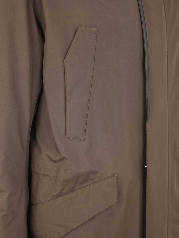 The Best Shops HERNO: parkas - Parka fishtail gore 2layer