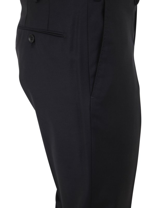 The Best Shops INCOTEX: Pantalons élégants - Short - Bleu