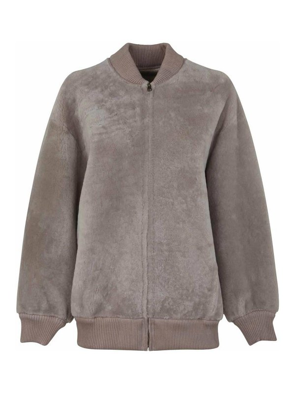 NIGEL PRESTON: blazers - Mouton blouson