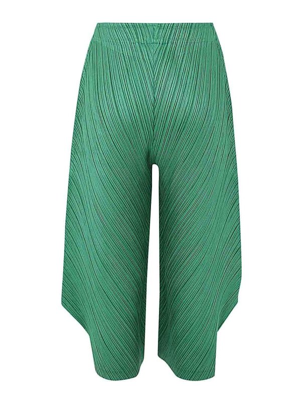 PLEATS PLEASE ISSEY MIYAKE: トラウザーショーツ online - ショートパンツ - 緑