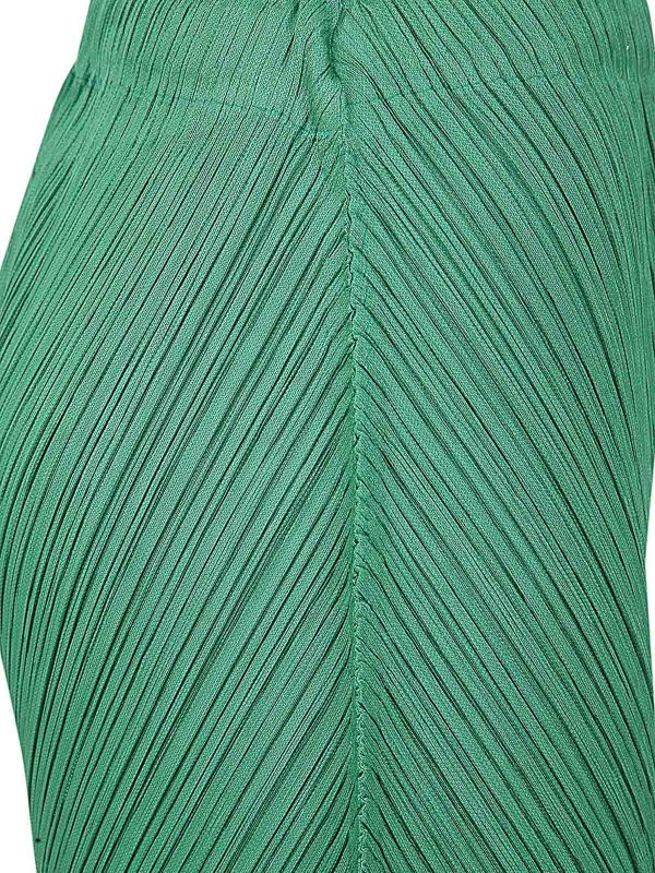 The Best Shops PLEATS PLEASE ISSEY MIYAKE: トラウザーショーツ - ショートパンツ - 緑