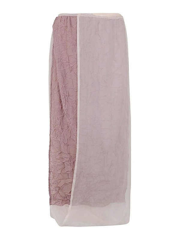 DRIES VAN NOTEN: Knee length skirts & Midi - Spa skirt