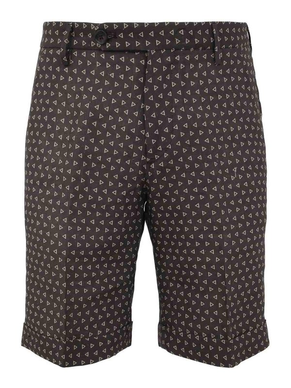 MICHAEL COAL: トラウザーショーツ - ショートパンツ - マルチカラー