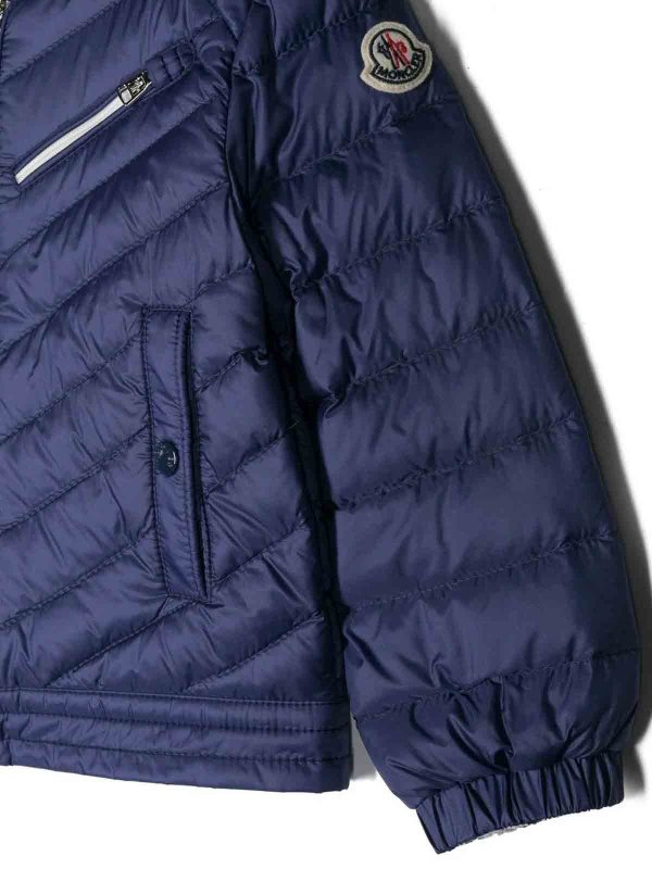 The Best Shops MONCLER: casual jackets - Aizo biker jacket