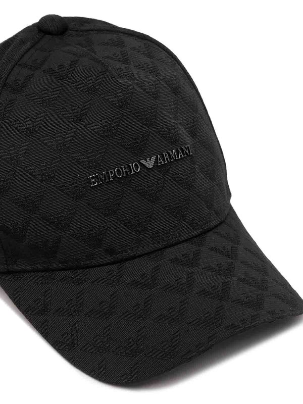 EMPORIO ARMANI: 帽子＆キャッブ online - 帽子 - 黒