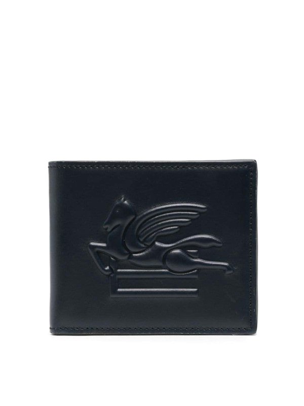 ETRO: 財布＆ポーチ - 財布 - ブルー