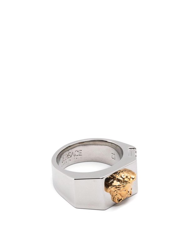 VERSACE: Rings - Ring metal