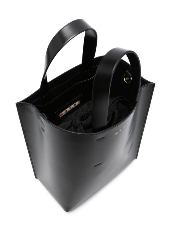 The Best Shops Marni: トートバッグ - クロスボディバッグ - 黒