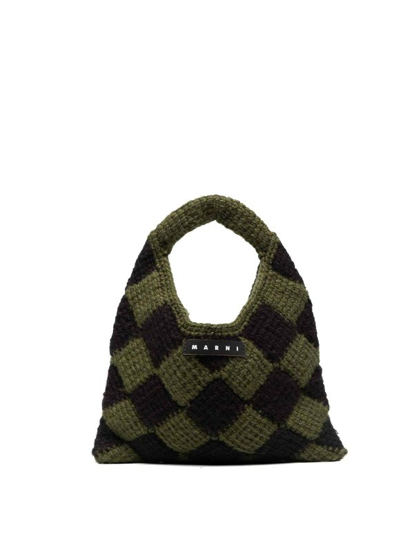 Marni: totes bags - Crochet tote