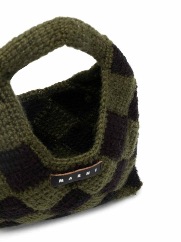 The Best Shops Marni: totes bags - Crochet tote