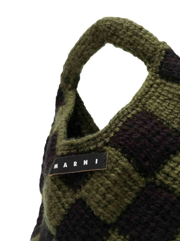 Crochet tote shop online: Marni
